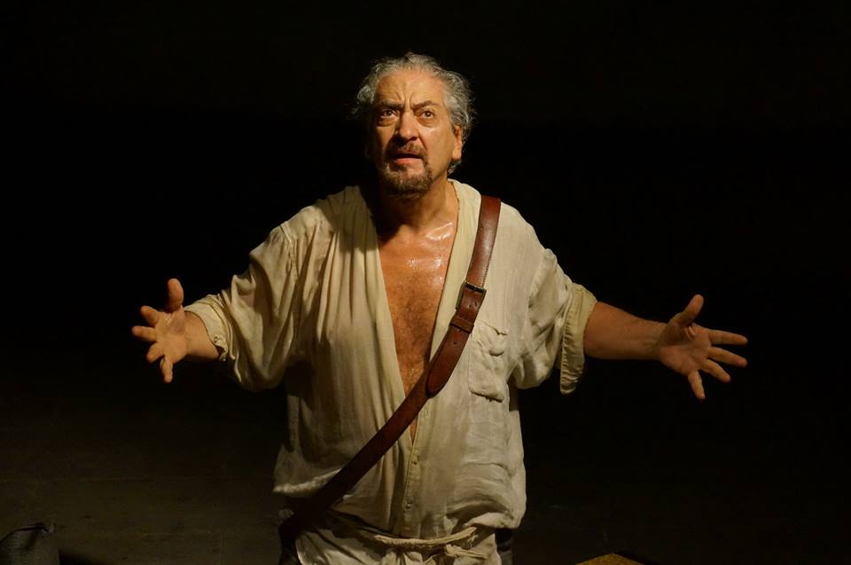 Rui Frati en Je suis Don Quixote. Paris, Théâtre de l'Opprimé, 2016 (2)