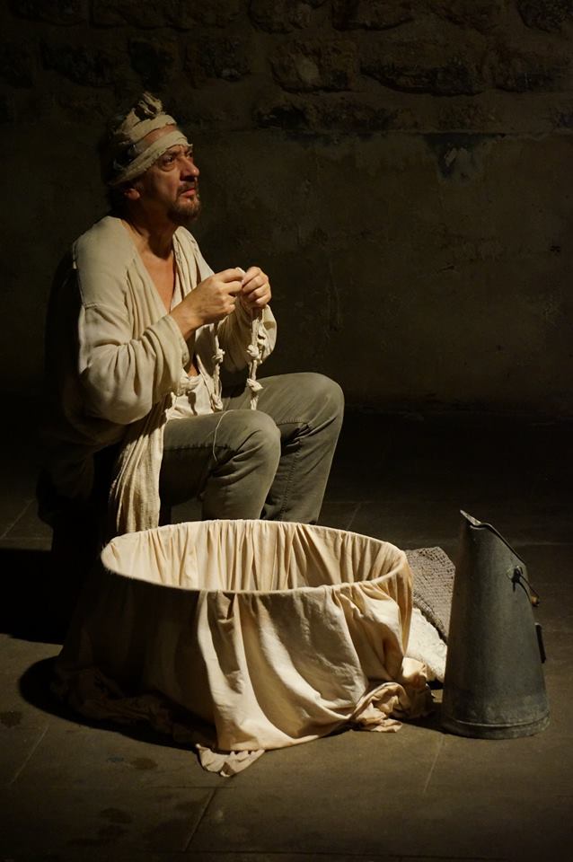 Rui Frati en Je suis Don Quixote. Paris, Théâtre de l'Opprimé, 2016 (1)
